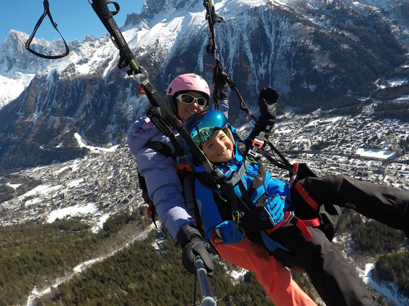 Matériel parapente Chamonix