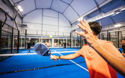 Construction terrain de tennis
