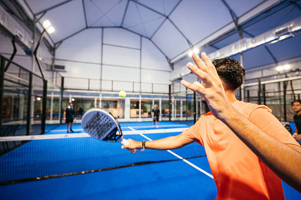 Construction terrain de tennis