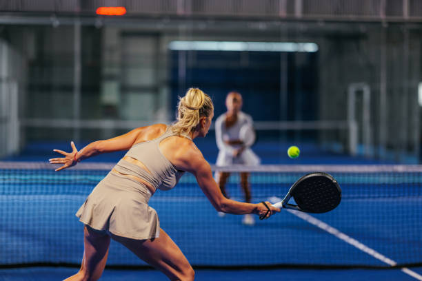 Construction terrain de tennis