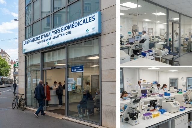 Laboratoire à Villeurbanne